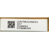 FUENTE DE PODER PARA TV INSIGNIA / NUMERO DE PARTE PLTVKL231XXA3CU / 715G8098-P01-000-002S / 231XXA3CU / 5775838P1979 / PANEL TPT320B5-H2F01.D REV:S01E / DISPLAY CV320H2-F01 / MODELO NS-32DF310NA19